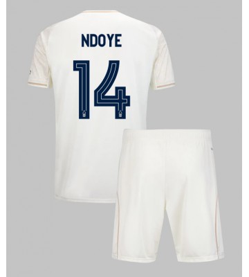 Nottingham Forest Dan Ndoye #14 Udebanetrøje Børn 2025-26 Kortærmet (+ Korte bukser)